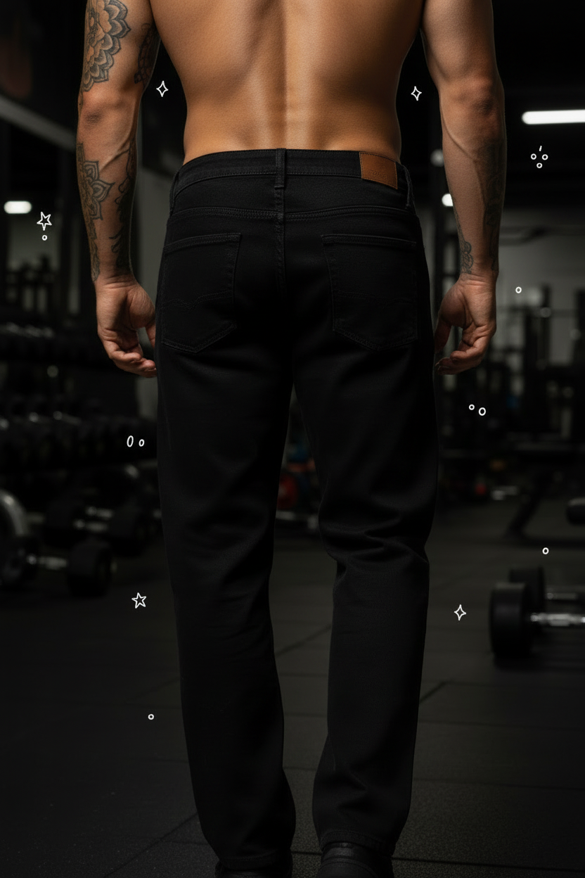 Black Jeans – Back Gym
