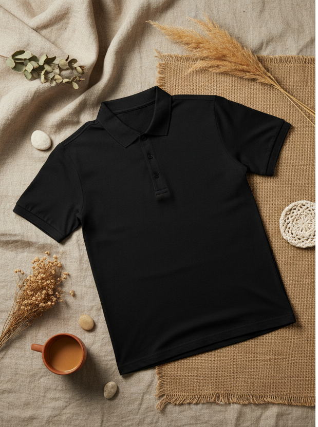 Classic Regular Polo Collar Tshirt (Unisex)