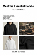 Essential Hoodie - Khatti Clothing