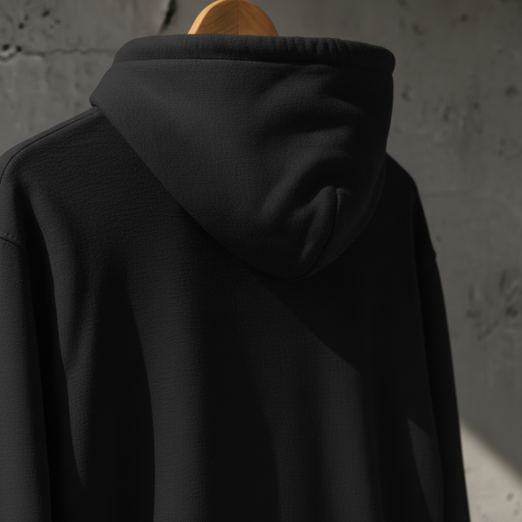 Mahaprabhu Hoodie - Back Close-up