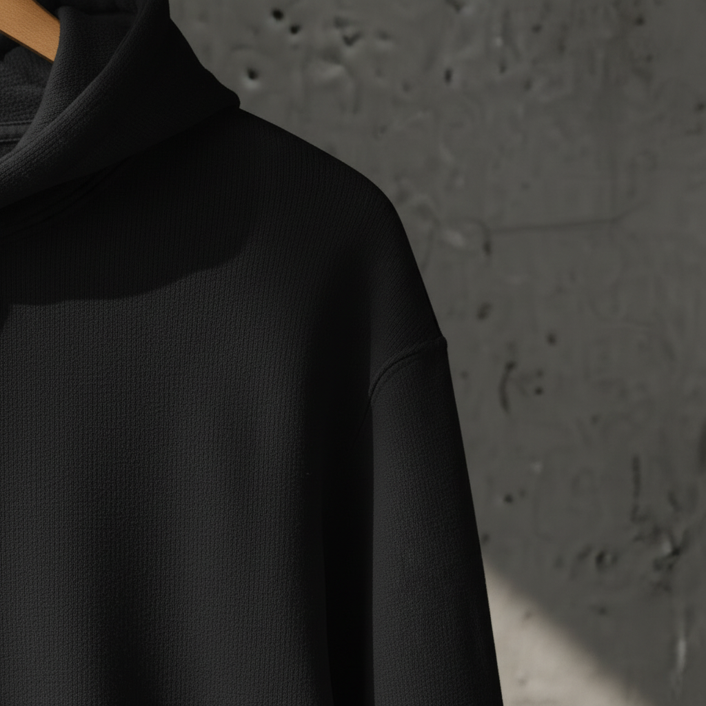 Mahaprabhu Hoodie - Side Close-up