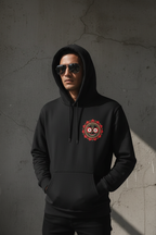 Mahaprabhu hoodie street style mockup