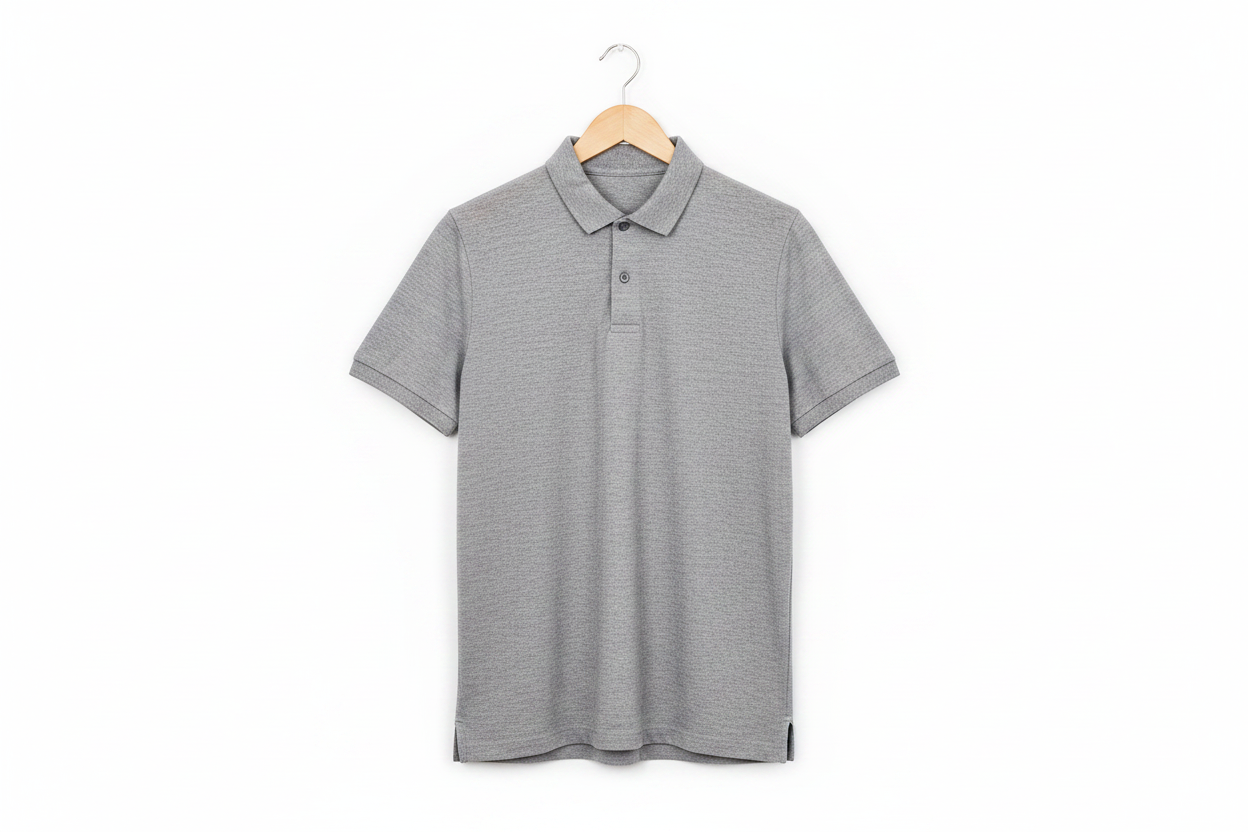 Polo Hanger - Grey Melange