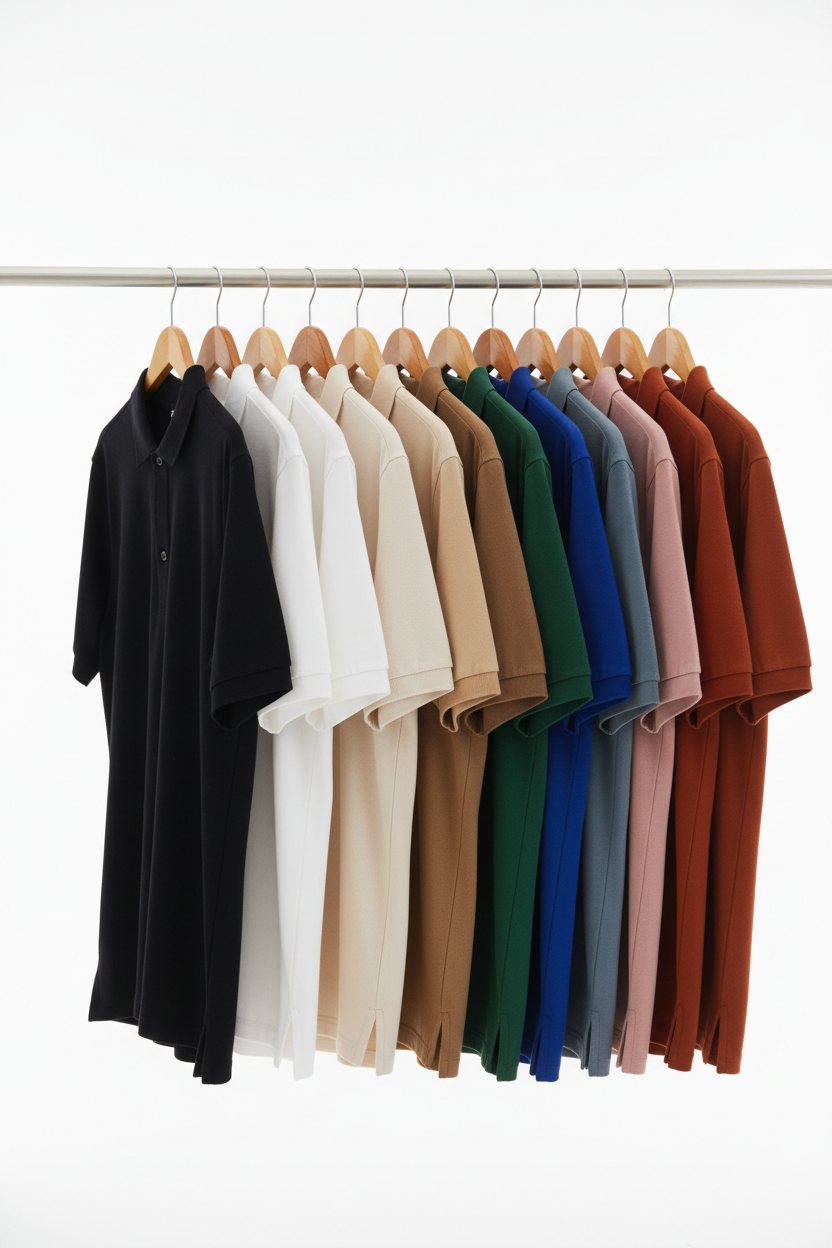 Polo rack all colours