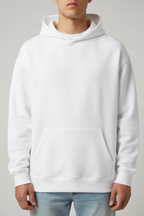 The Classic Hoodie - White (No Strings)