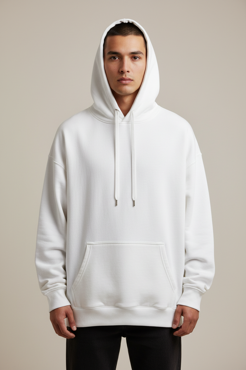The Heavyweight Hoodie - White