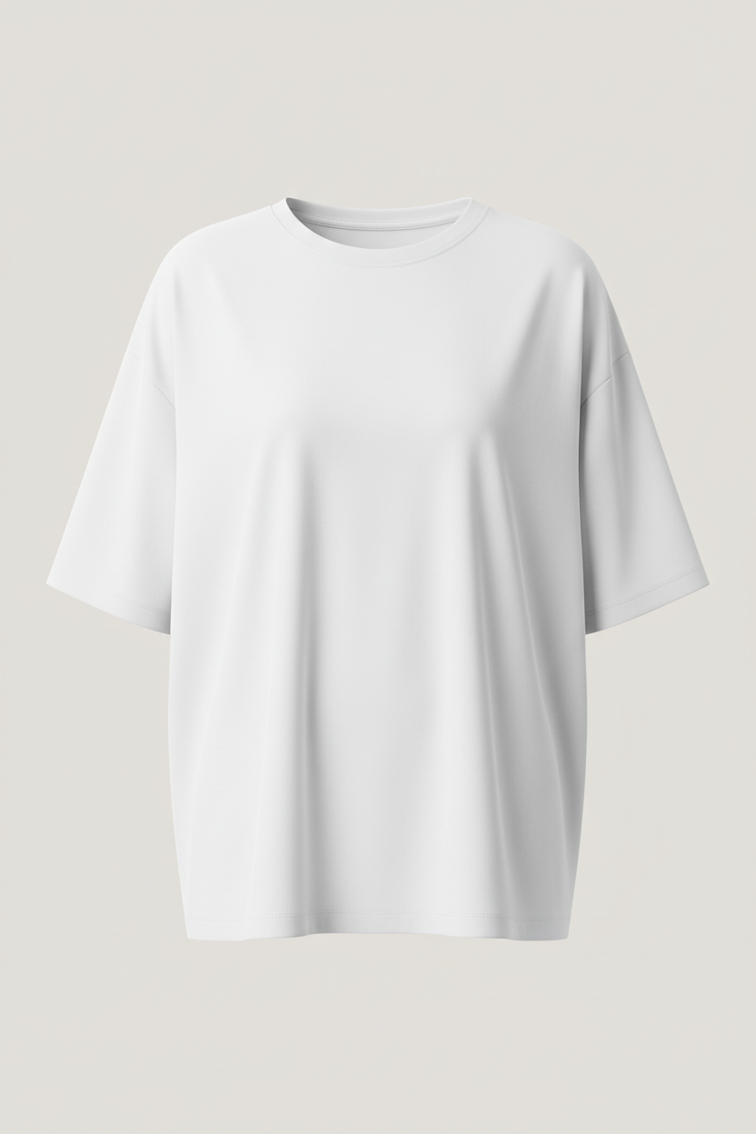 The Oversized Tee - White