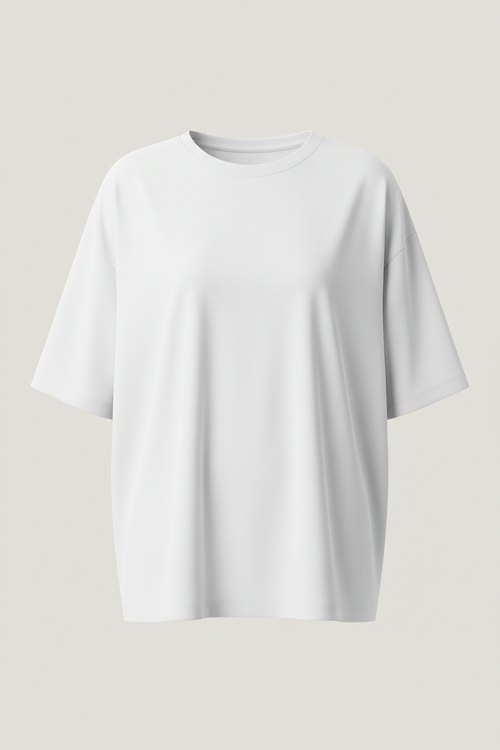 The Oversized Tee - White